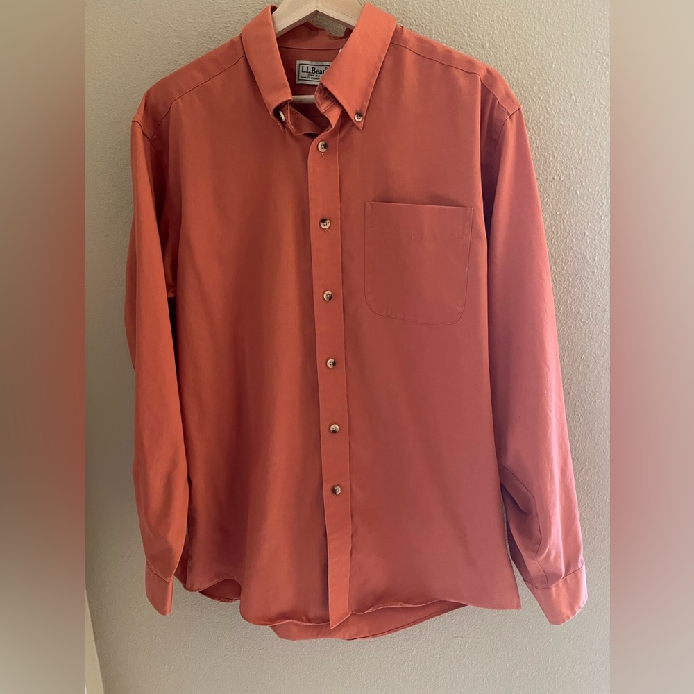 L.L. Bean Long Sleeve Button Down Shirt